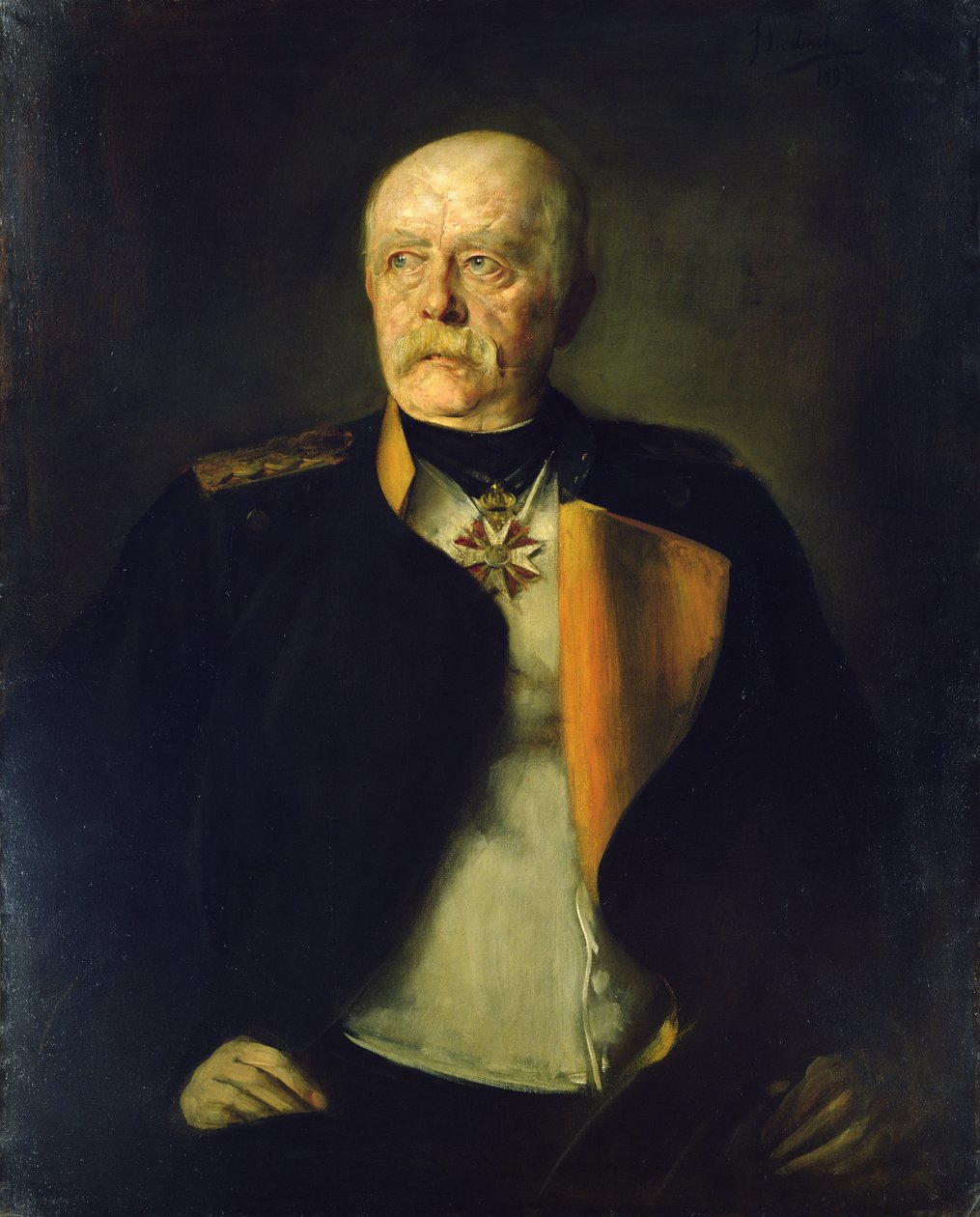 Otto von Bismarck, 1890 dolayları by Franz Seraph von Lenbach