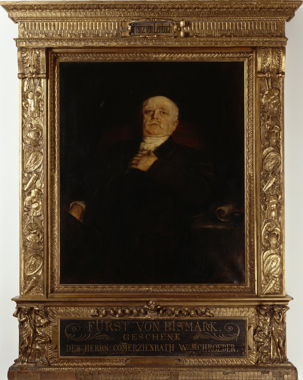 Bismarck Prensi by Franz Seraph von Lenbach