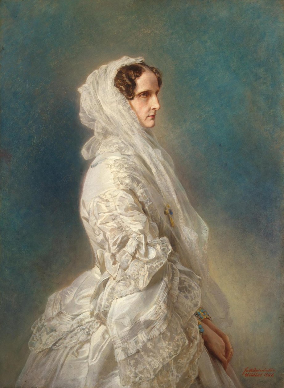 Alexandra Feodorovna by Franz Xaver Winterhalter