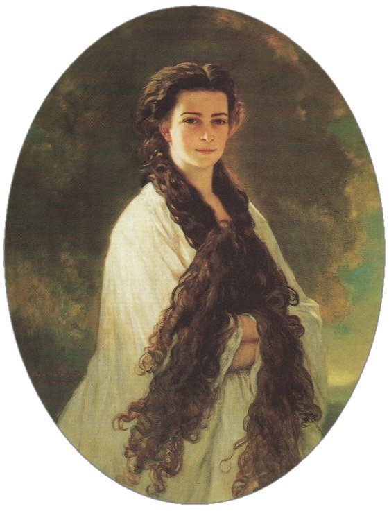 Elisabeth, Avusturya İmparatoriçesi by Franz Xaver Winterhalter