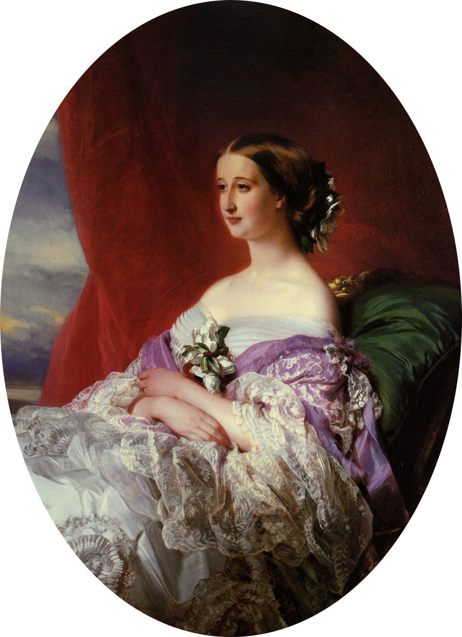 İmparatoriçe Eugenie by Franz Xaver Winterhalter