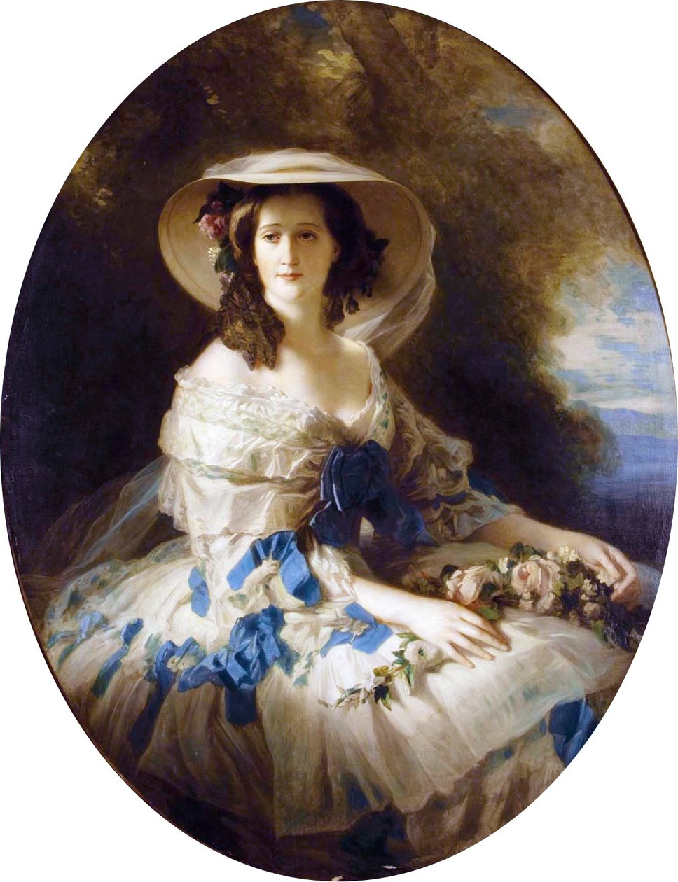 İmparatoriçe Eugenie by Franz Xaver Winterhalter