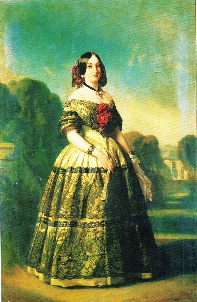 İnfanta Luisa Fernanda de Borbón by Franz Xaver Winterhalter