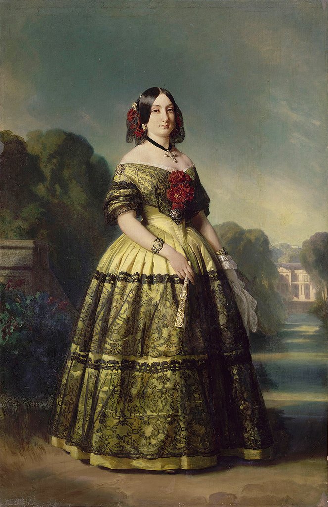 İspanya Maria Luisa by Franz Xaver Winterhalter