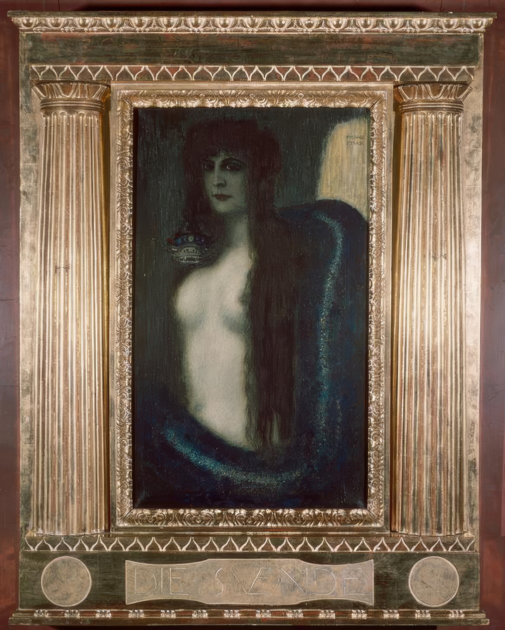 Günah by Franz von Stuck