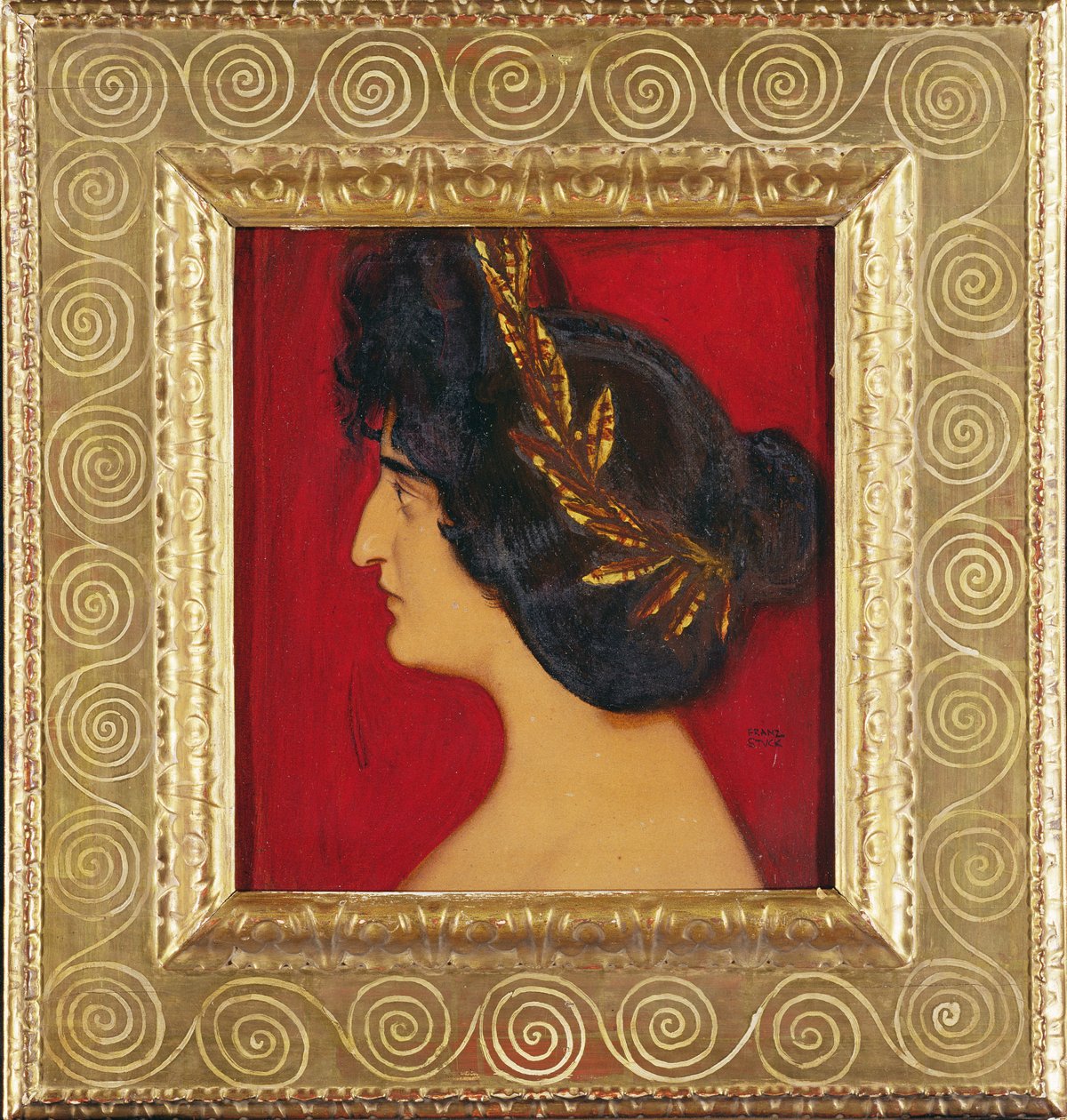 Romalı Kadın by Franz von Stuck