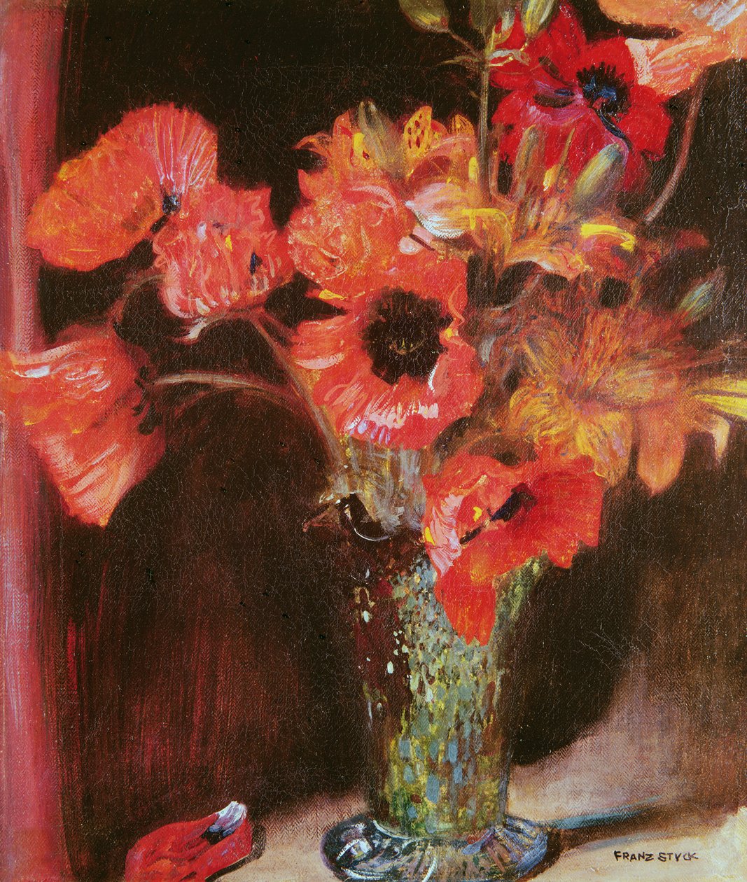 ಸ್ಟಿಲ್ ಲೈಫ್, c.1893 ಟರ್ಕ್ by Franz von Stuck