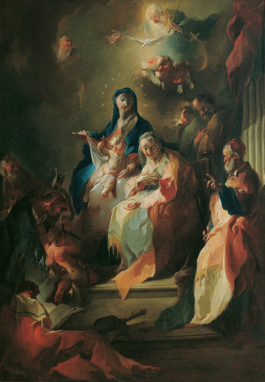 kutsal akraba by Franz Anton Maulbertsch