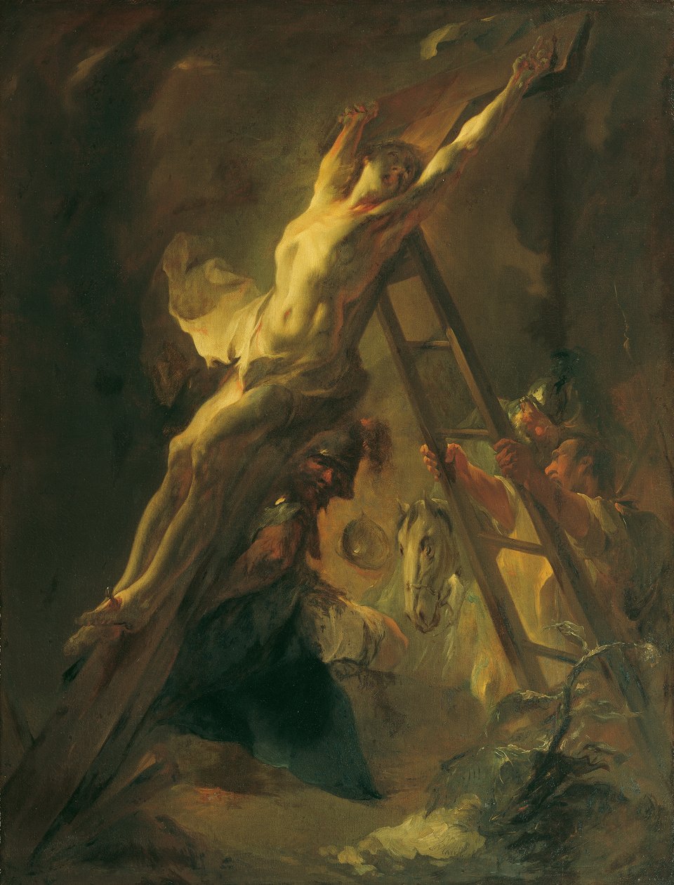 Haç montajı by Franz Anton Maulbertsch