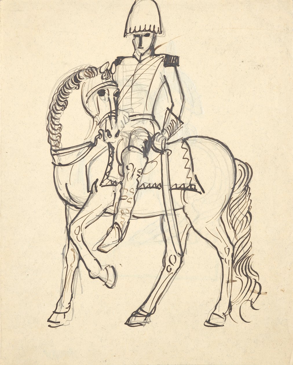 atlı subay by Franz Barwig d. Ä.