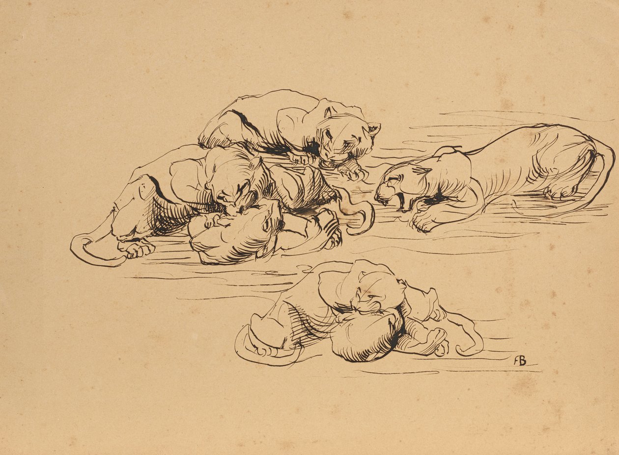 Hırıltılı Sundapanthers by Franz Barwig d. Ä.