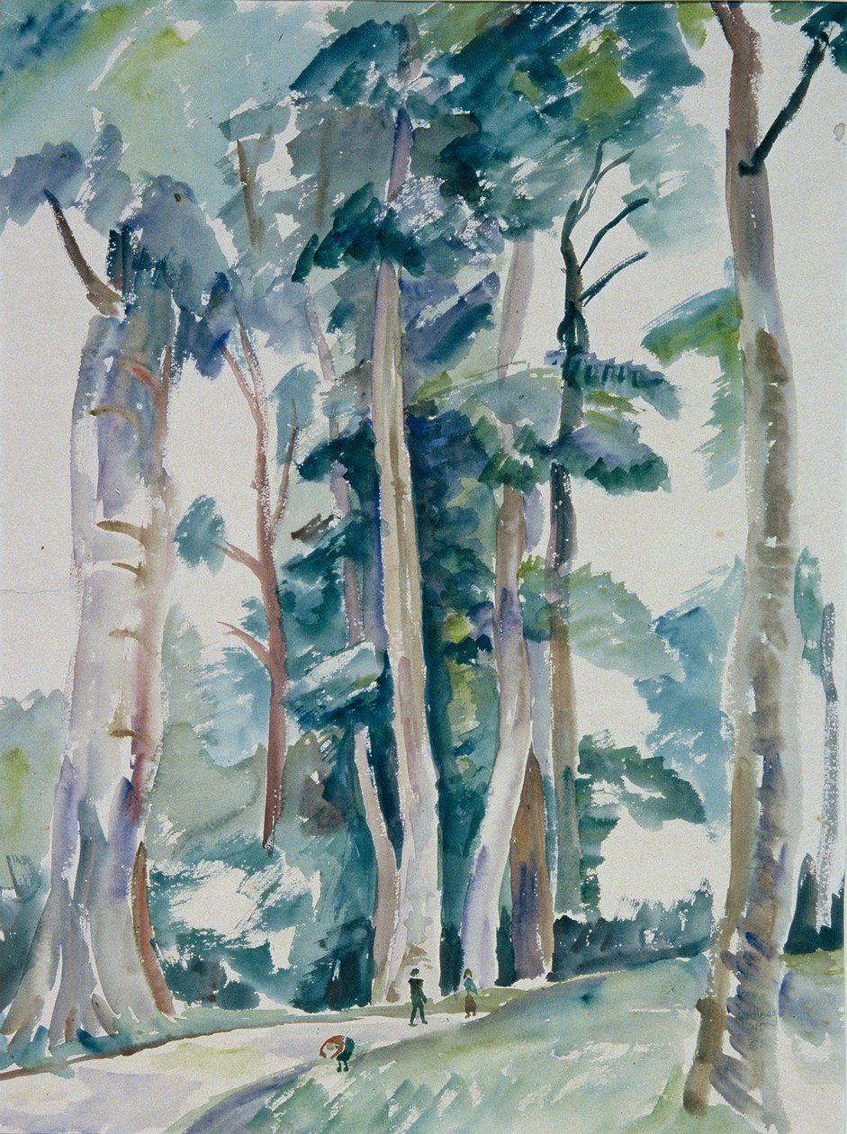 Waldpartie by Franz Blum