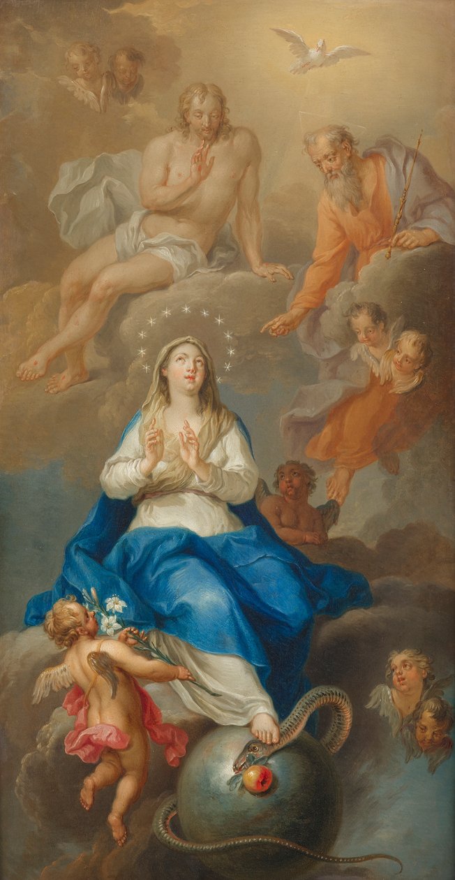Meryem'in göğe kabulü by Franz Christoph Janneck