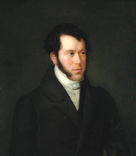 ಗುಂಥರ್ ಜೆನ್ಸ್ಲರ್ (1803-84), 1833 ಟರ್ಕಿಯ ಭಾವಚಿತ್ರ by Franz Heesche