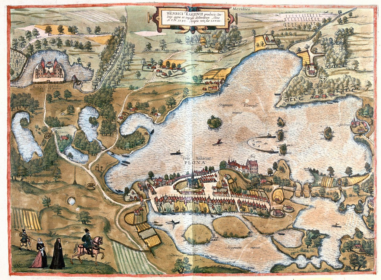 Plon, Almanya by Franz Hogenberg