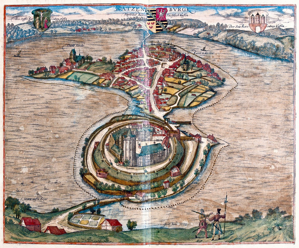 Ratzeburg), Almanya by Franz Hogenberg