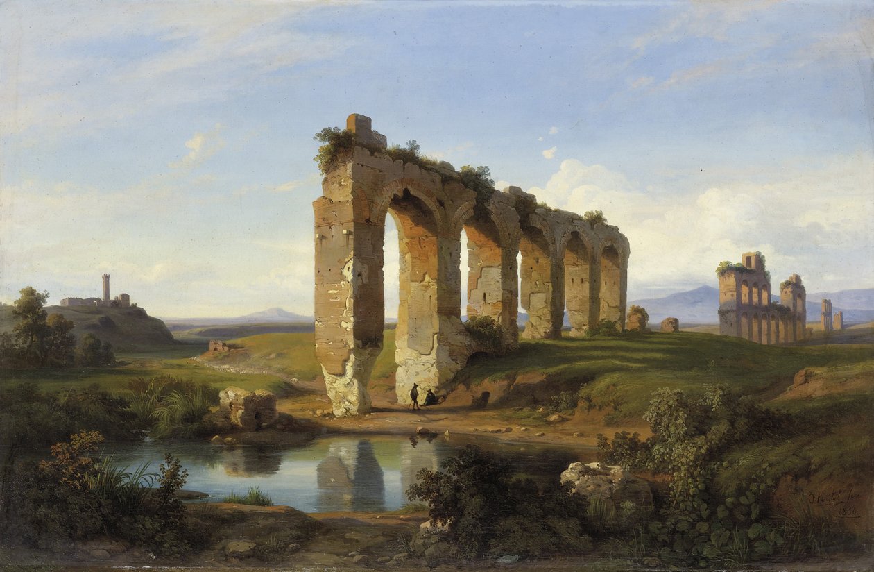 Claudio Su Kemeri, 1850 by Franz Jnr Knebel