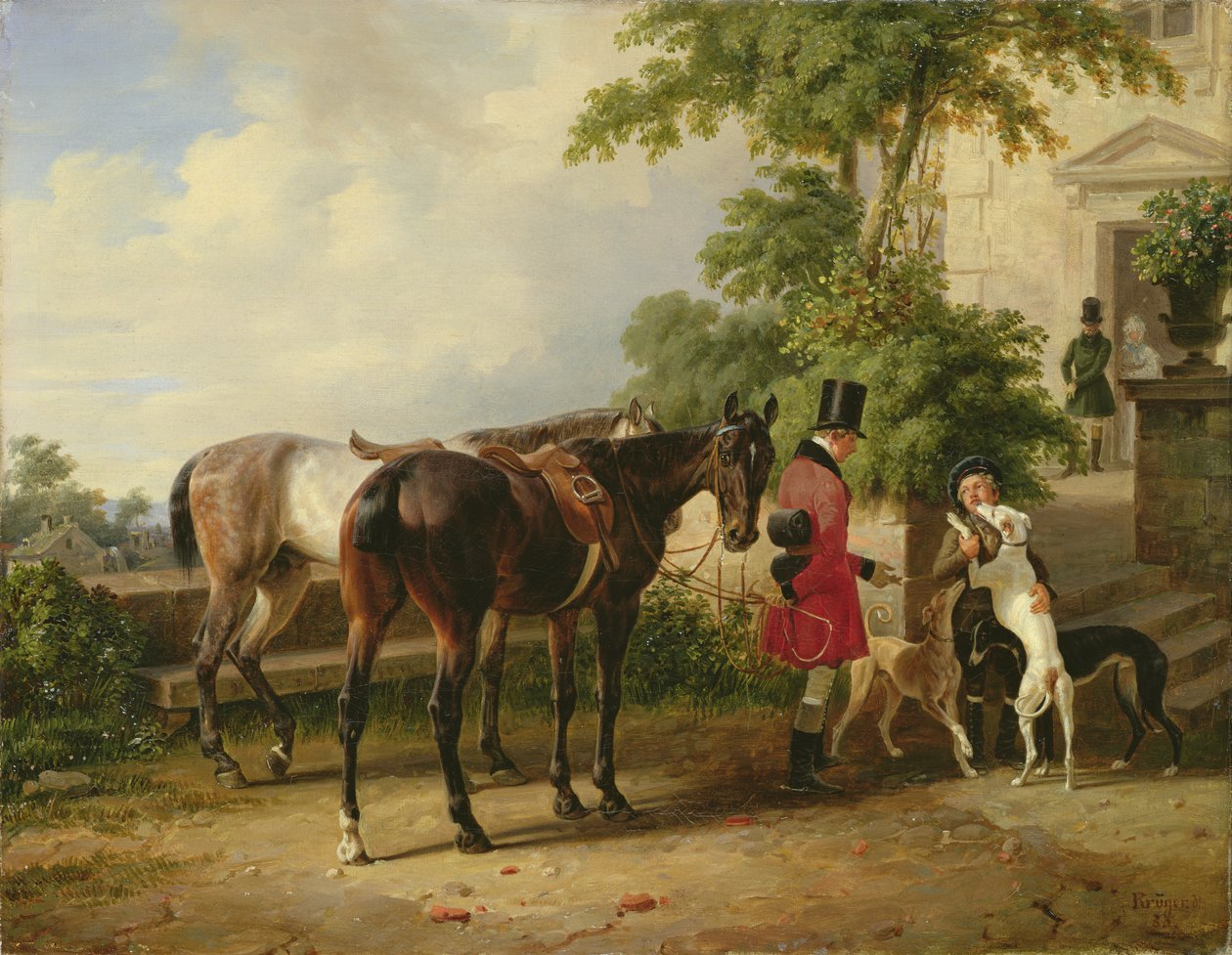 Damat, 1836 by Franz Krüger