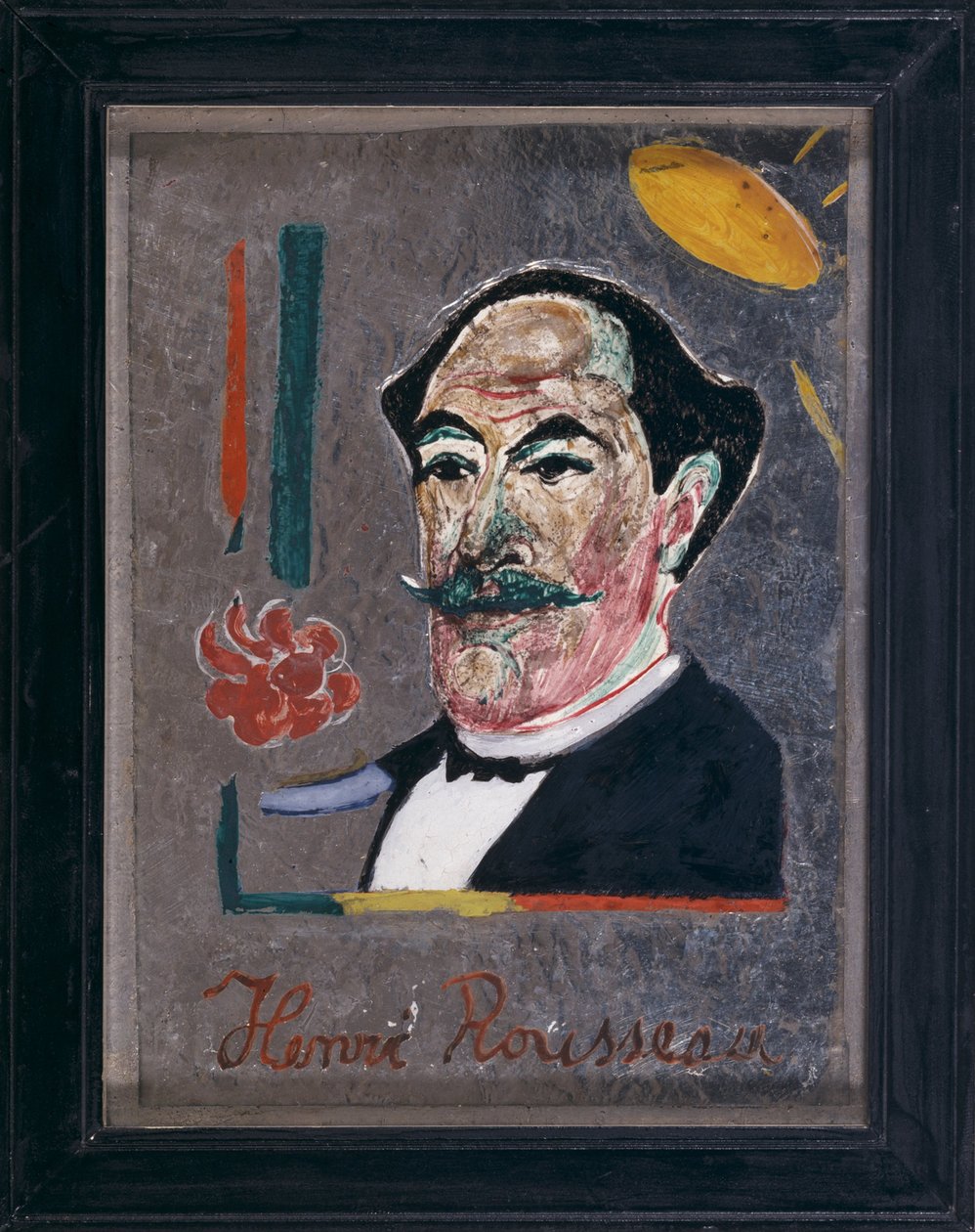 Henri Rousseau'nun Portresi by Franz Marc