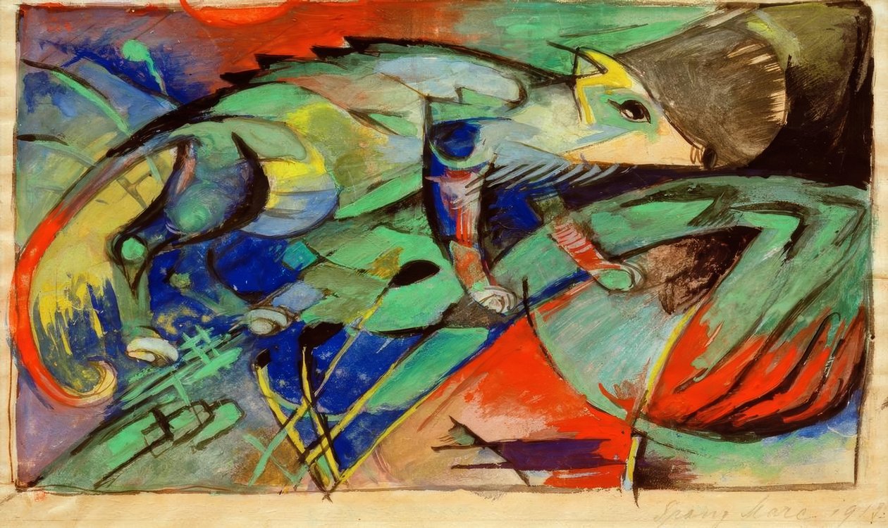 bukalemun by Franz Marc