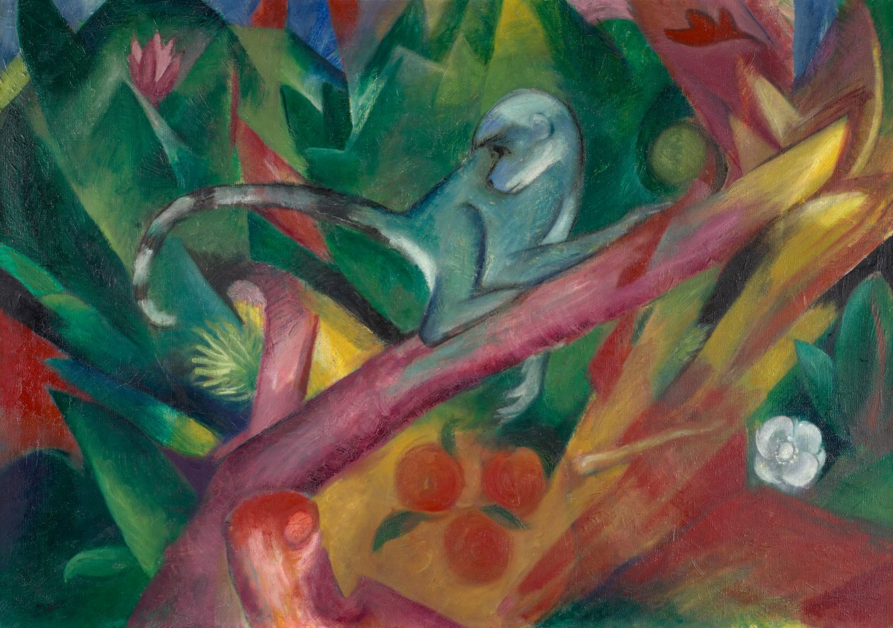 Maymun by Franz Marc