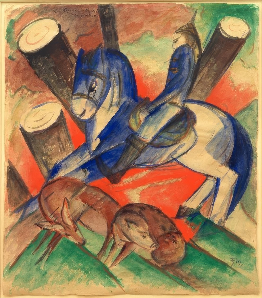 Aziz Julian by Franz Marc