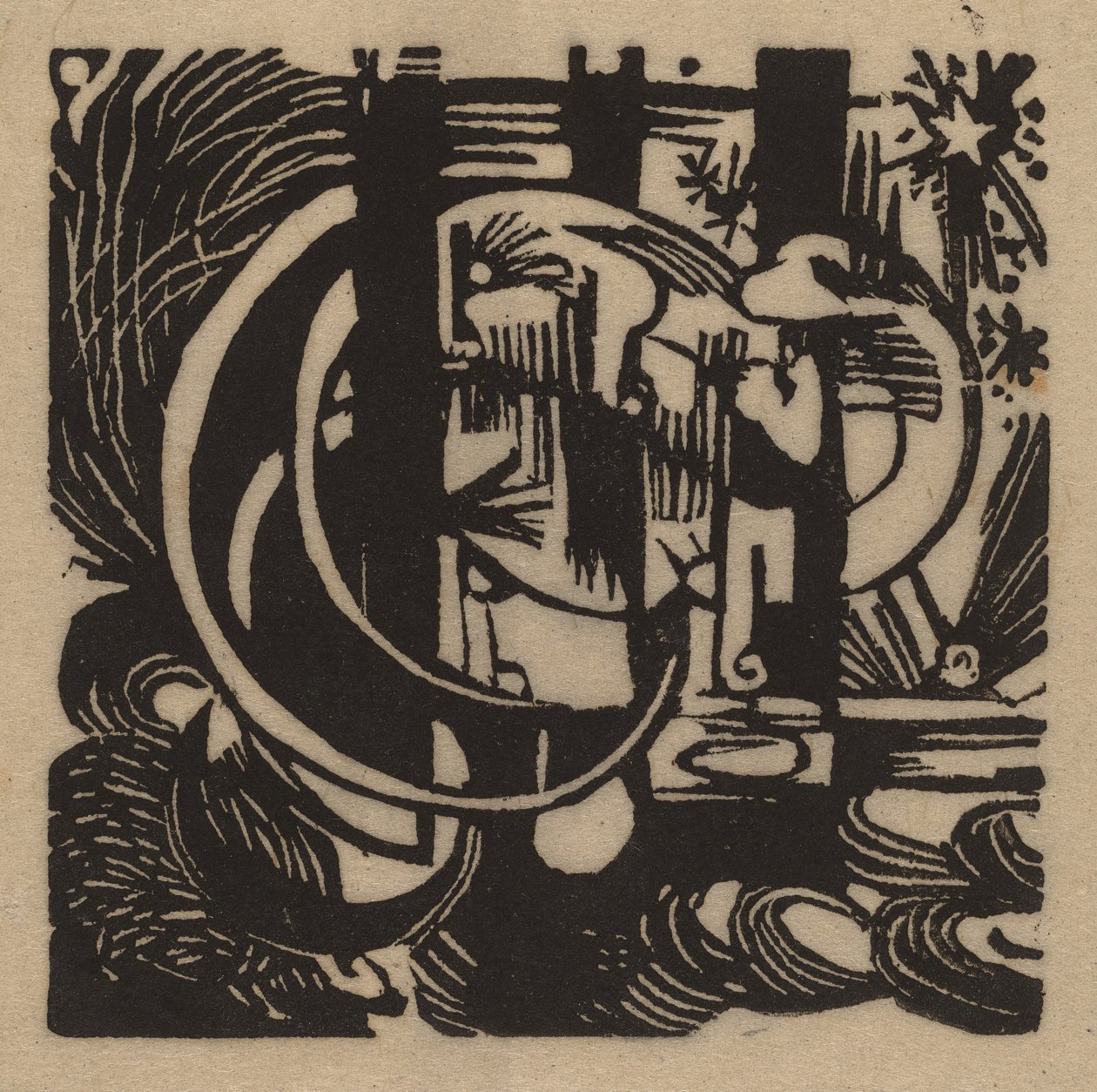 Kertenkeleler by Franz Marc