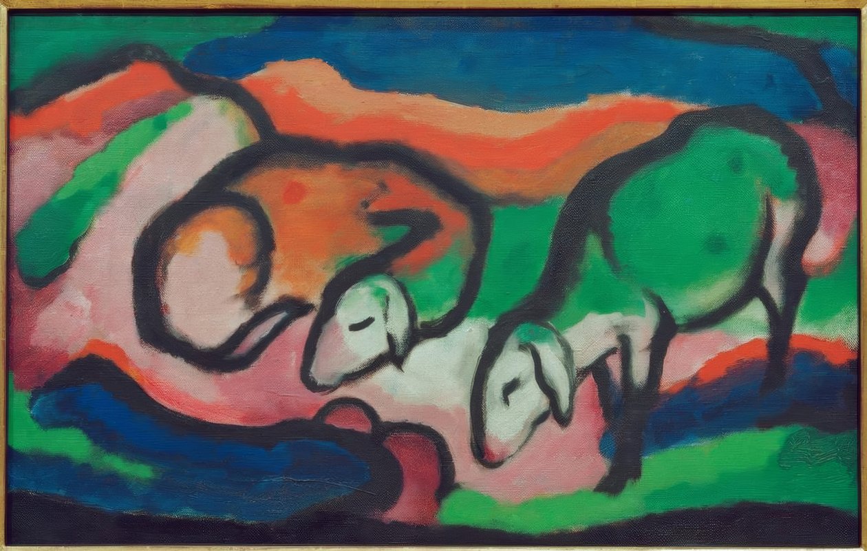 Koyun by Franz Marc