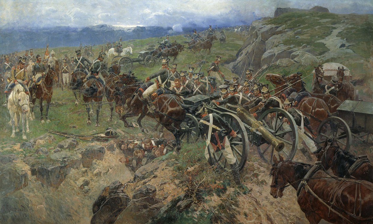 Yaşayan Köprü, 1892 by Franz Roubaud