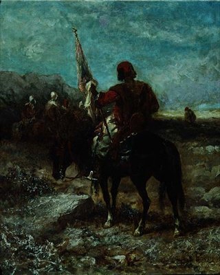 Arap Süvari by Franz Schreyer