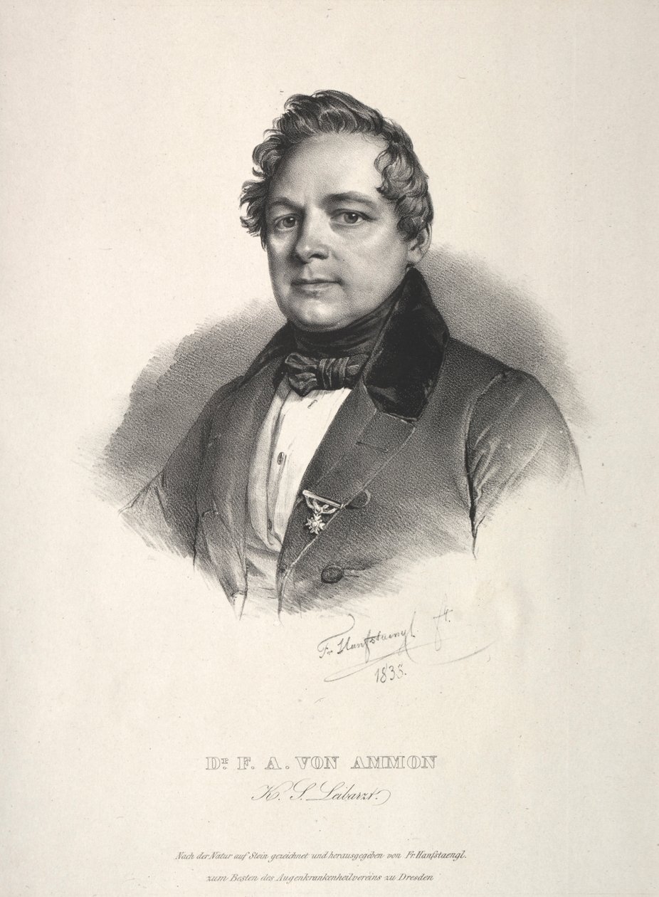 doktor Ammonlu Frederick Augustus, 1838. by Franz Seraph Hanfstaengl