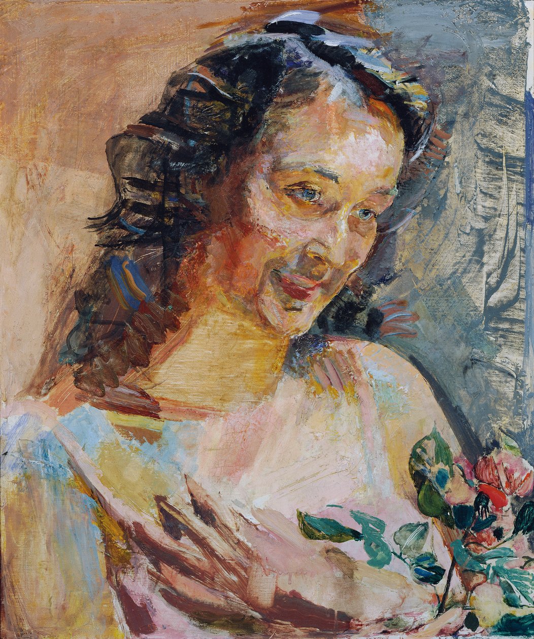 Stephanie Maurer ("Gül Resmi") by Franz Wiegele