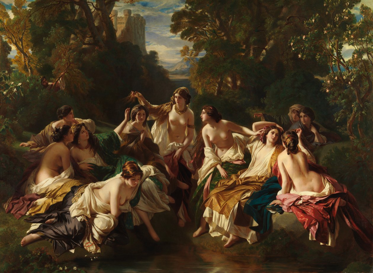 Florida, 1853. by Franz Xaver Winterhalter