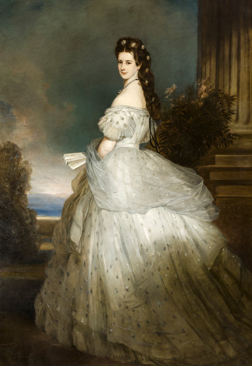 İmparatoriçe Elizabeth by Franz Xaver Winterhalter