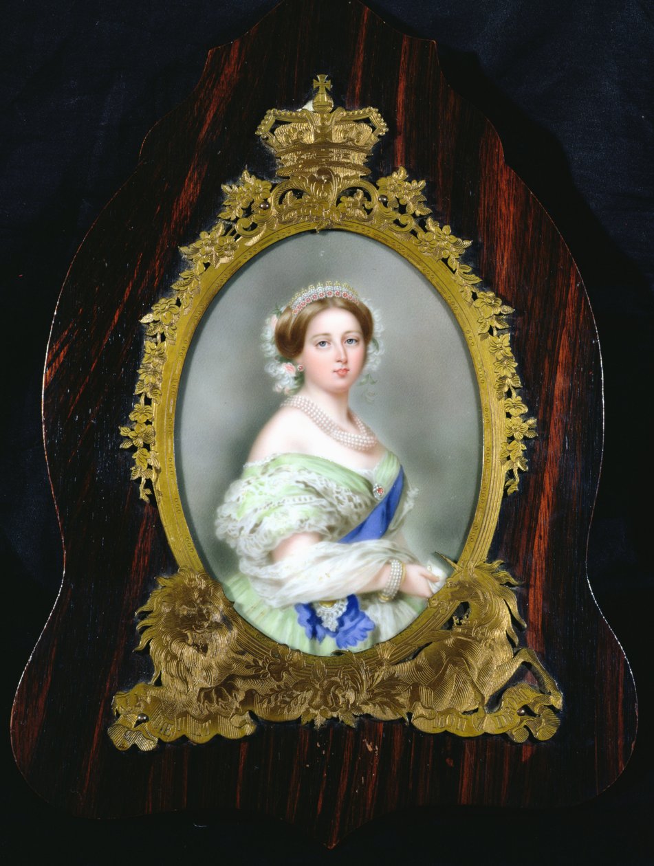 Kraliçe Victoria (1819-1901) by Franz Xaver Winterhalter