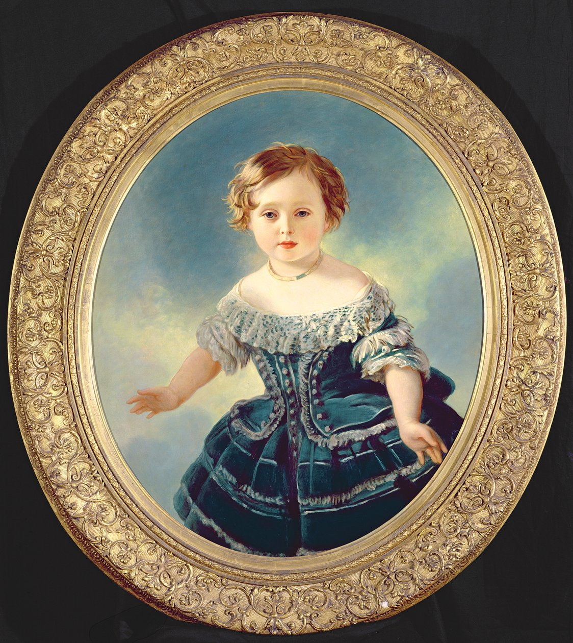 Prens Alfred (1844-1900) (petrol) by Franz Xaver after Winterhalter