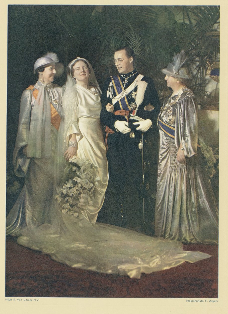 Juliana ve Bernhard'ın Portresi by Franz Ziegler