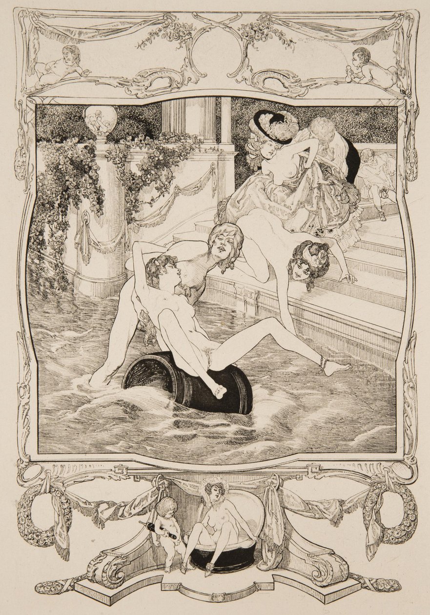 Cesur ve erotik fanteziler koleksiyonu. by Franz von Bayros