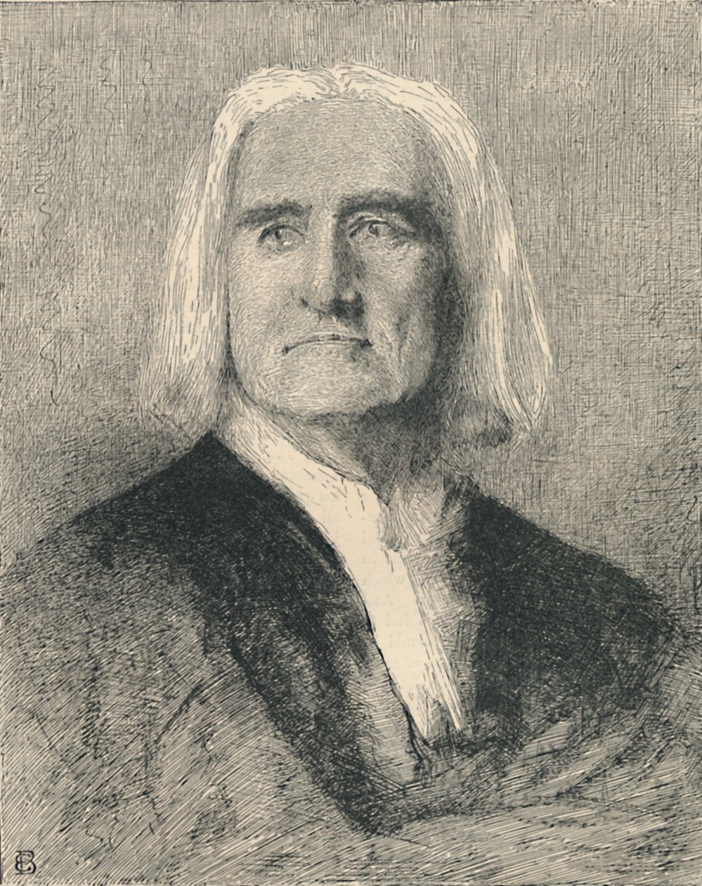 Franz Liszt, c1880, 1886 by Franz von Lenbach