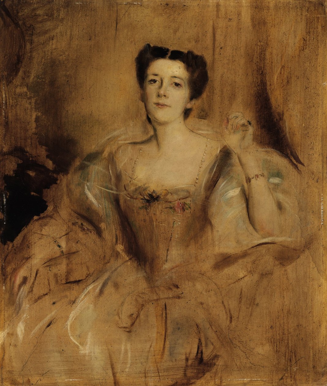 Kedleston'lı Mary Lady Curzon by Franz von Lenbach