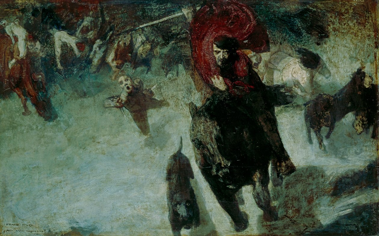 Vahşi Av by Franz von Stuck