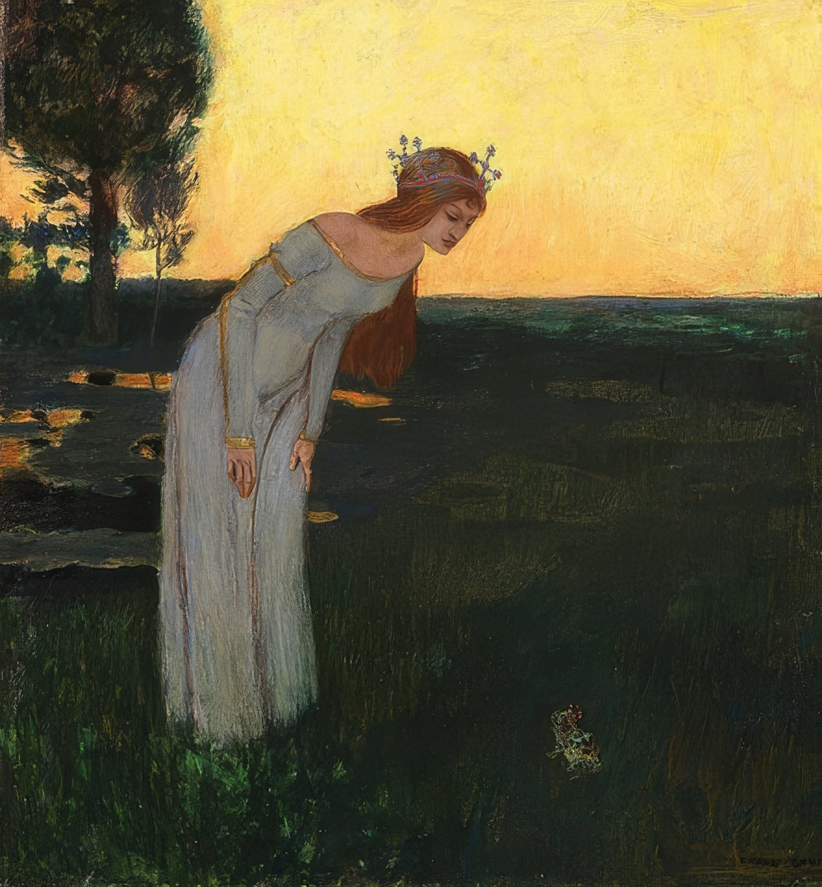 Bir zamanlar vardı. 1891 by Franz von Stuck
