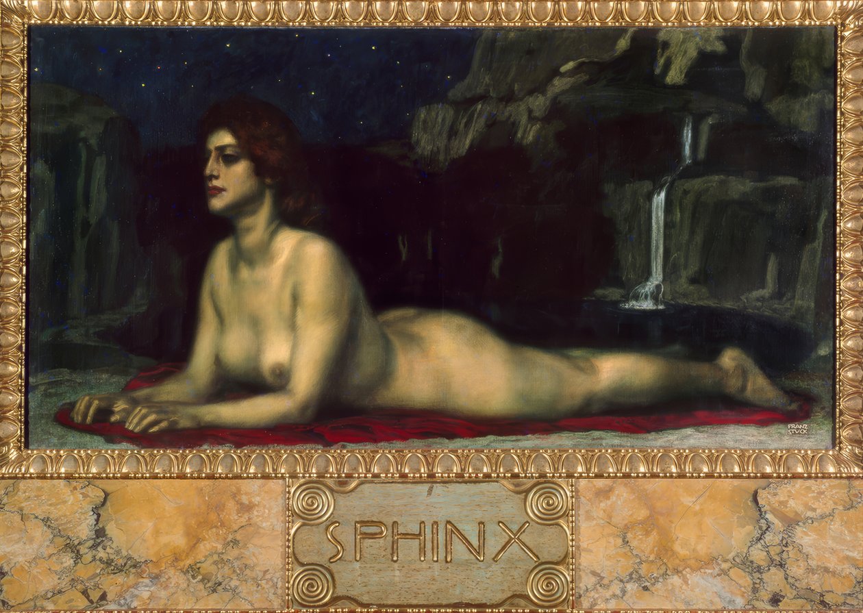 Sfenks by Franz von Stuck