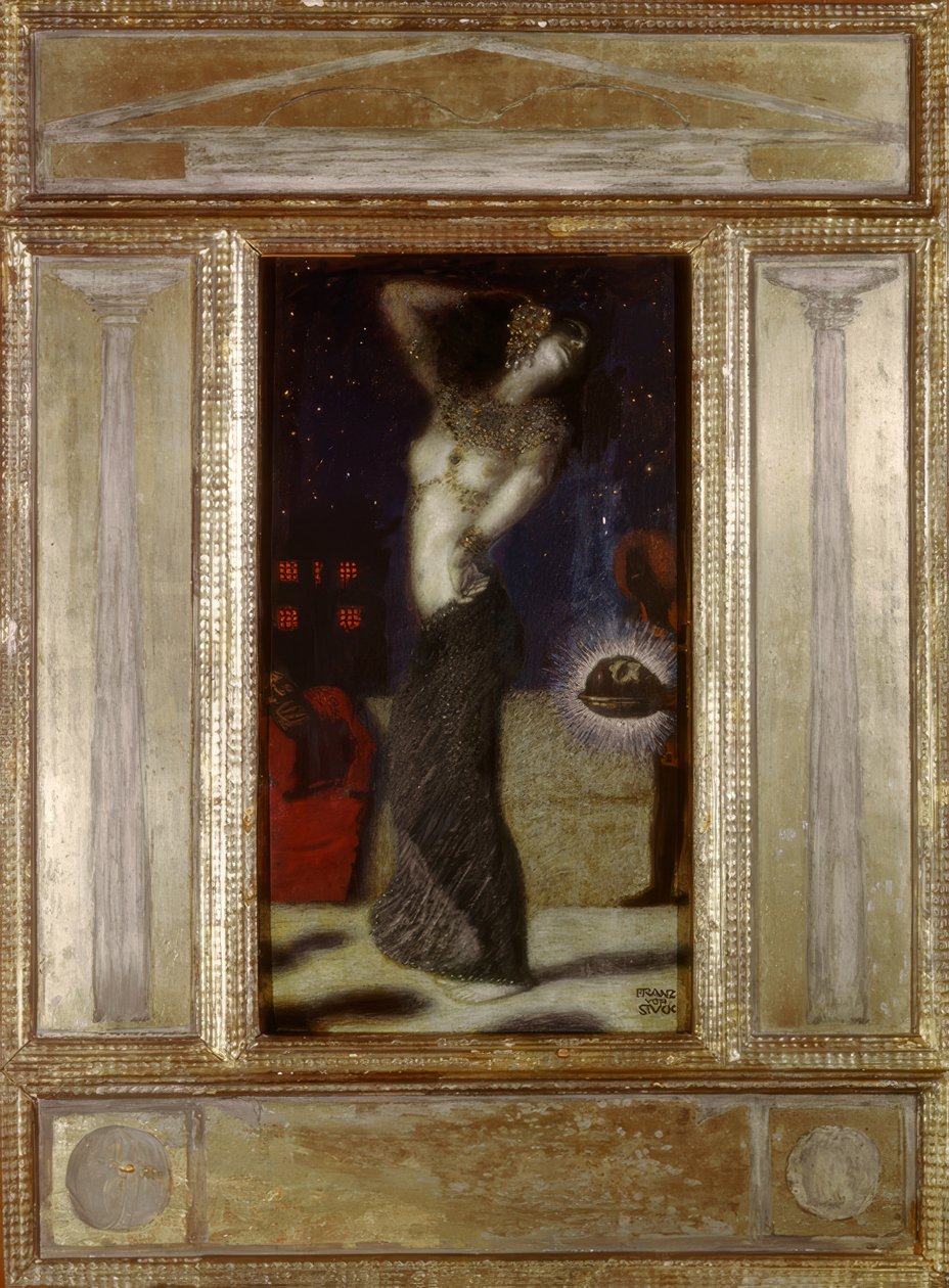 dans eden salome by Franz von Stuck