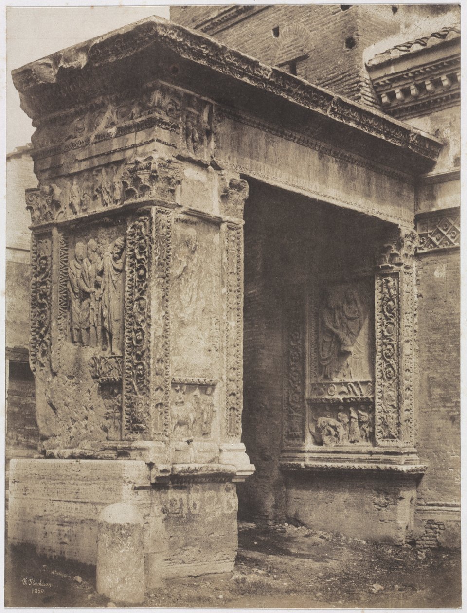 Kuyumcu Kemeri, Roma, 1850. by Frédéric Flachéron