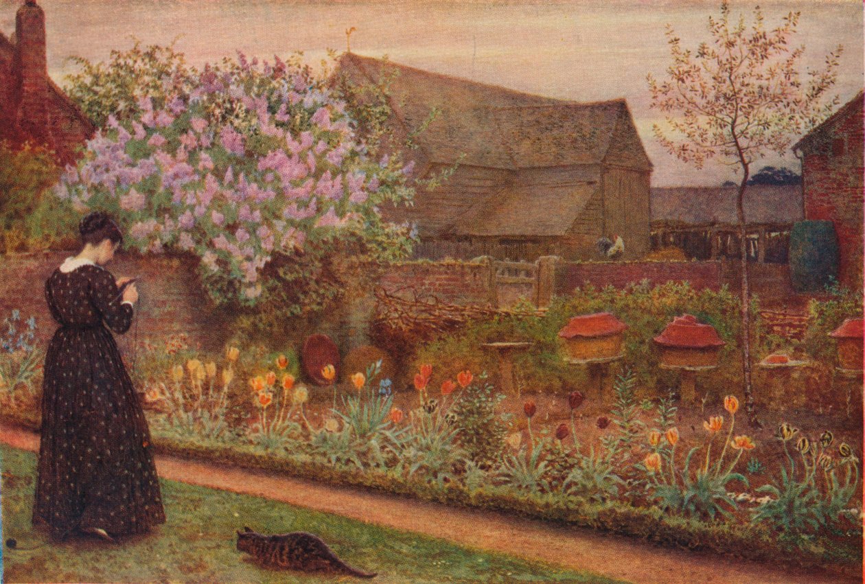 Eski Çiftlik Bahçesi, 1871. by Fred Walker