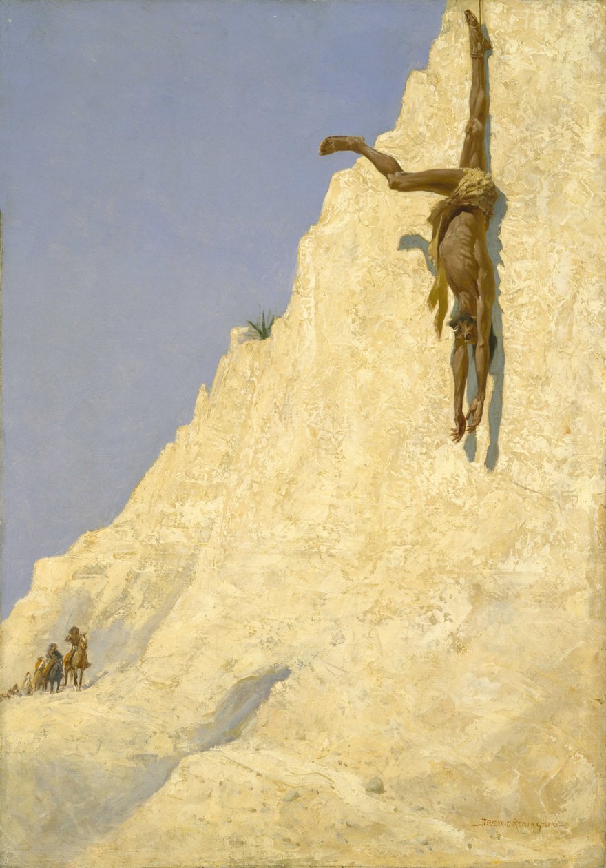Suçlu by Frederic Remington