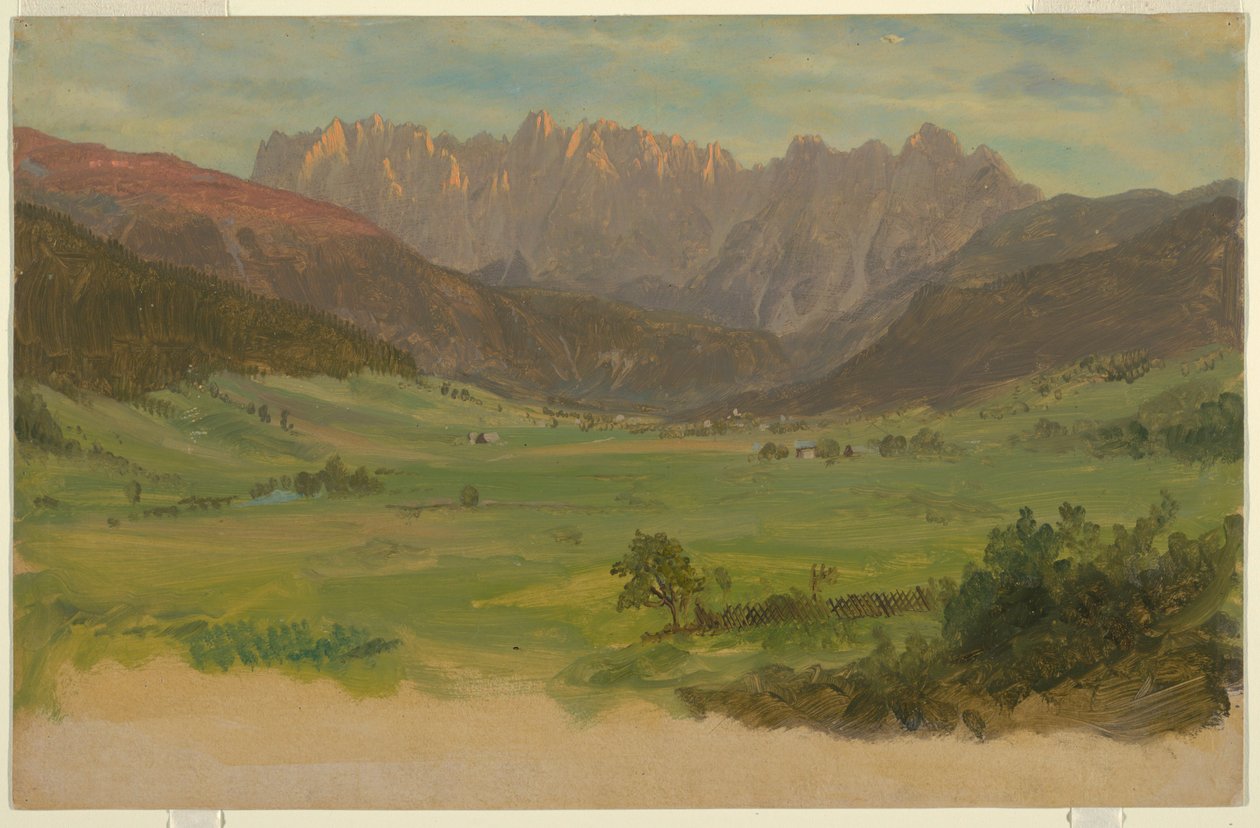 Alp Vadisi by Frederic Edwin Church