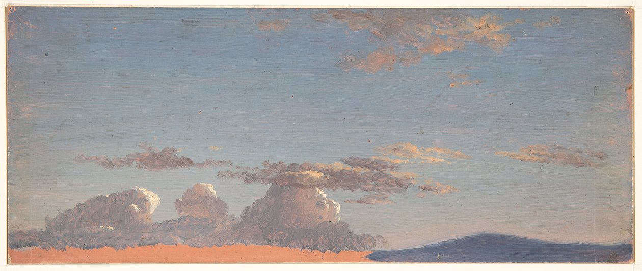 Bulut Çalışması by Frederic Edwin Church