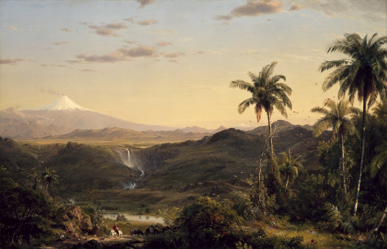Kotopaxi, 1855 by Frederic Edwin Church